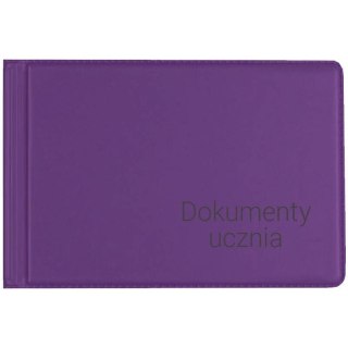 Okładka na dokumenty ucznia VIOLET KOD-12-05 BIURFOL