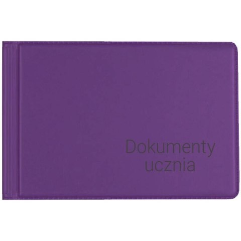 Okładka na dokumenty ucznia VIOLET KOD-12-05 BIURFOL