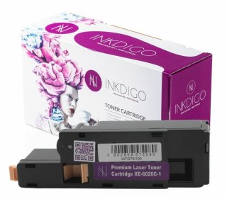 Toner INKDIGO (XE-6020C-1) niebieski 1000str zamiennik XEROX (106R02760)