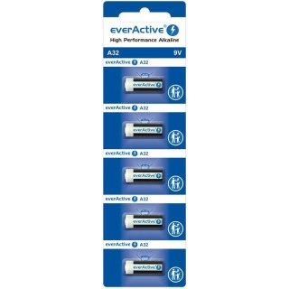 Bateria EVERACTIVE 29A/A32/32A 9V do pilota blister (5szt)