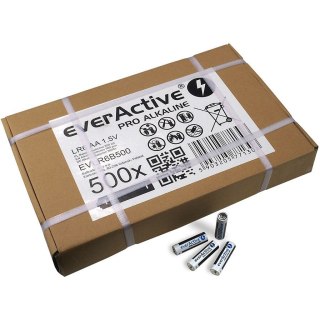 Bateria EVERACTIVE Pro Alkaline AA/LR6 alkaliczna pudełko (500szt)