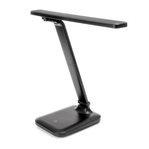 Lampka biurkowa led PLATINET REMUS czarna 5W 250lm 4500K z gniazdem USB-A (46009)