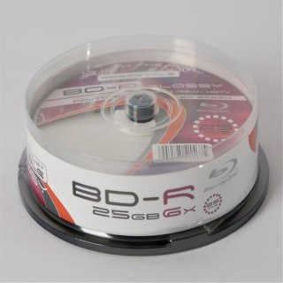 Płyta BD-R 25GB FREESTYLE Blu-Ray 6x z połyskiem do nadruku cake (25szt) (41567)