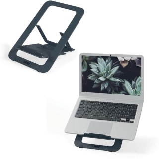 Ultrapłaska aluminiowa podstawka pod laptopa Leitz Ergo z regulacją wysokości 63460089