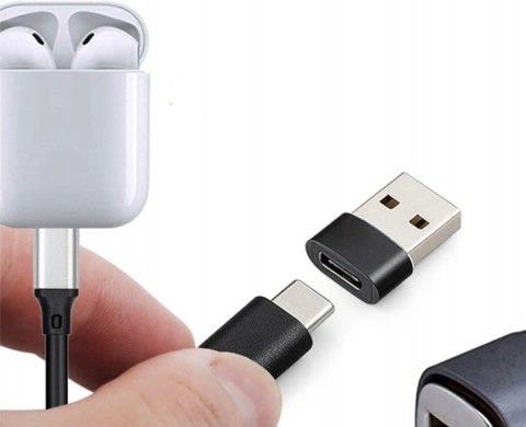 Adapter USB-C (F) -> USB-A (M) 2.0 BULK