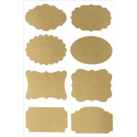 Etykiety samoprzylepne kraftowe (32) 254002 ARGO