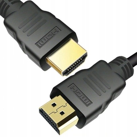 Kabel HDMI -> HDMI 1,5m czarny BULK