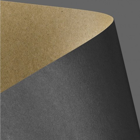 Karton ozdobny Kraft czarny 275g. (20ark.) 204420 Galeria Papieru