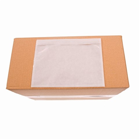 Koperta kurierska/przylga C6 (100szt) przezroczysta NATUNA