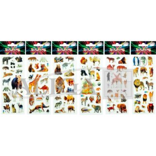Naklejki zwierzaki 6,5x16,5cm NK-5374 ALIGA
