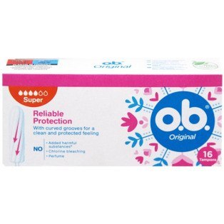 Tampony O.B. (16 sztuk) ORYGINAL Super ProComfort