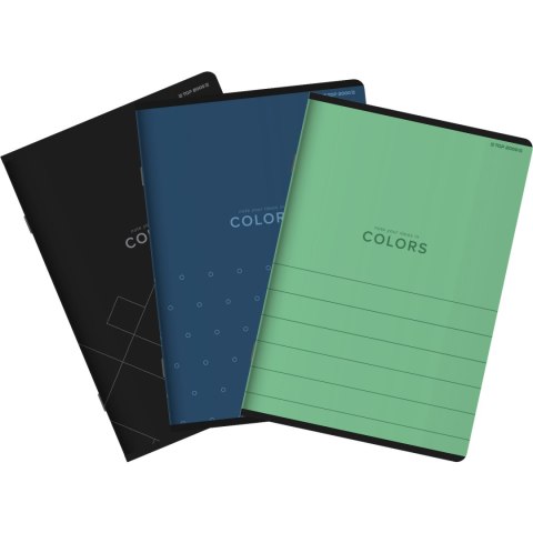 Zeszyt A4 60k kratka margines COLORS mix okładek 400169187 TOP 2000