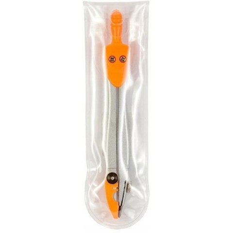 Cyrkiel szkolny z grafitem 2mm PC-100 pomarańczowy TT8005 PENMATE