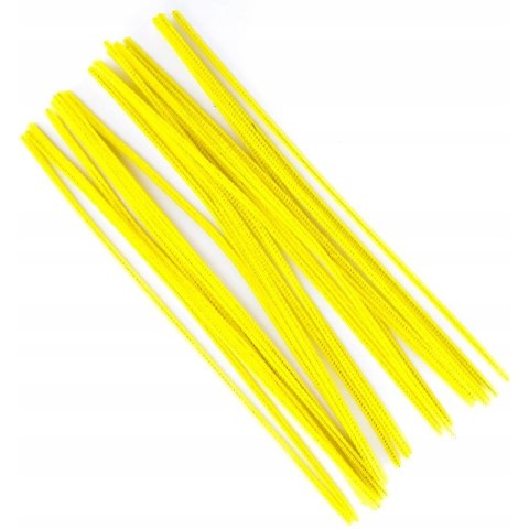 Druty pluszowe DPK-13 żółte ALIGA
