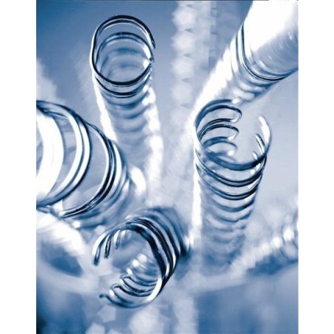 Grzbiet metalowy druciany 14.3mm czarny A4 skok 3/1 (100szt ) 424142 ARGO