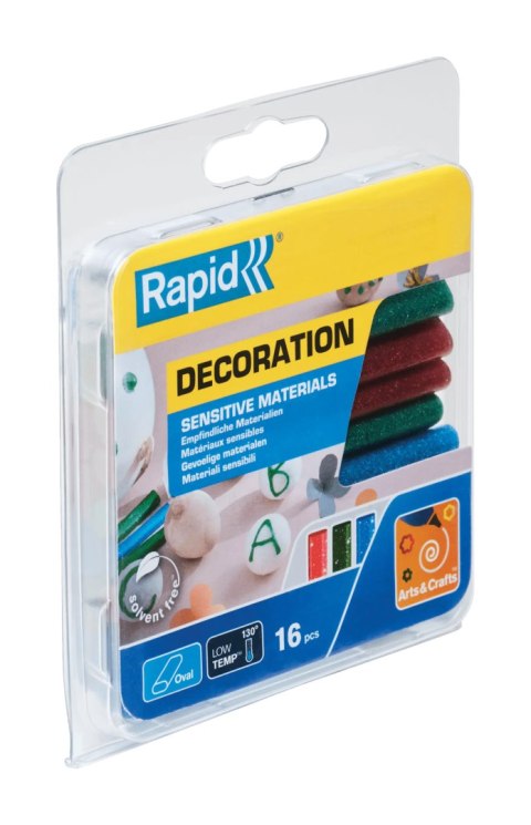 Klej brokatowy (czerwony, niebieski, zielony) do EG130LT 94mm 40108462 RAPID