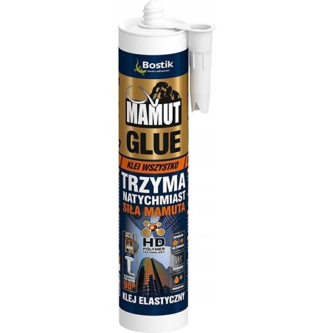Klej montażowy MAMUT GLUE uniwersalny biały 290ml BOSTIK