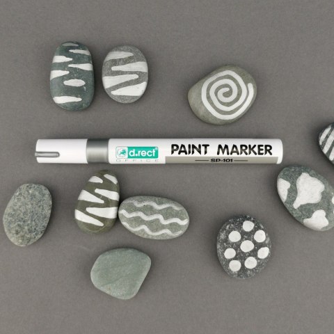 Marker D.RECT SP-101 olejowy srebrny 206009