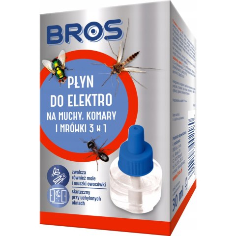 Płyn do elektro na muchy komary i mrówki BROS