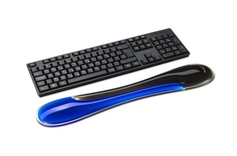 Podkładka żelowa niebieska Slim Duo Gel pod nadgarstek do klawiatury K62441WW KENSINGTON