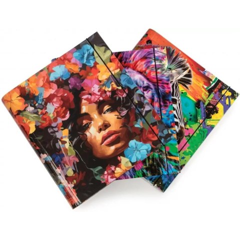 Segregator ringowy A4 4cm /2R LEW kolekcja AFRYKA 056/09 VauPe