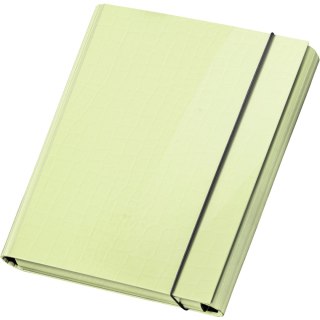 Teczka skrzydłowa z gumką PasteLove pastelowy limonka P/310/31 VAUPE