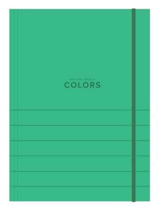 Teczka z gumką COLORS mix (10sztuk) 400171743 TOP 2000