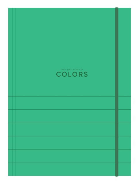 Teczka z gumką COLORS mix (10sztuk) 400171743 TOP 2000