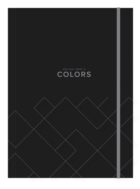 Teczka z gumką COLORS mix (10sztuk) 400171743 TOP 2000