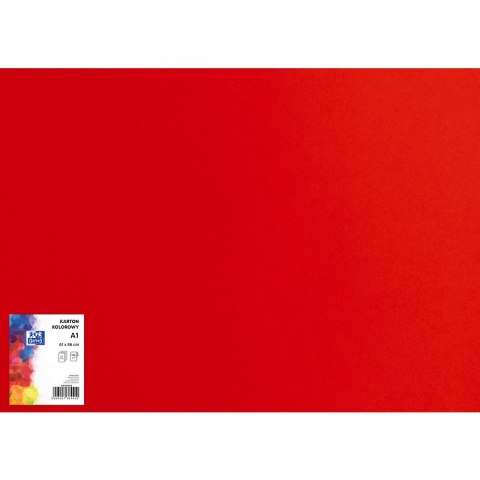 Blok karton kolorowy CREATINIO A1 160g 25 arkuszy nr.29 ciemny czerwony 400149552 TOP 2000