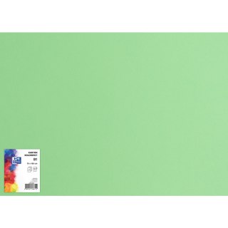 Blok karton kolorowy CREATINIO B1 225g 25 arkuszy nr.69 zielony 400150266 TOP 2000