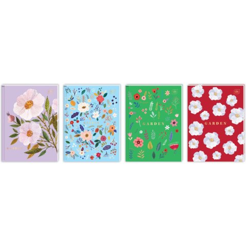 Brulion A4 96k kratka 70g HS Garden INTERDRUK