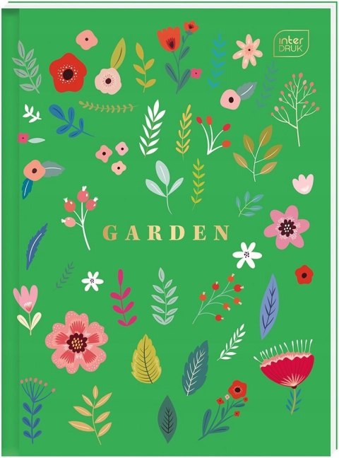 Brulion A4 96k kratka 70g HS Garden INTERDRUK