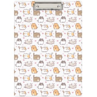 Deska z klipem A4 z nadrukiem KITTENS KHN-01-35 BIURFOL