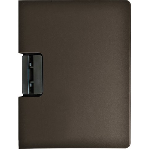 Deska zamykana z klipem A4 CIEMNOSZARA BD651-S2 TETIS