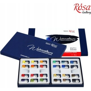 Farby akwarelowe w kostkach classic ROSA GALLERY 24kol. 2,5ml. 340024 KOH-I-NOOR