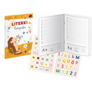 Kolorowanka A4 16k z naklejkami KALIGRAFIA INTERDRUK