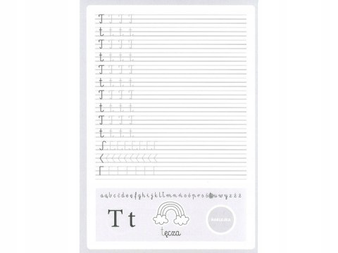 Kolorowanka A4 16k z naklejkami KALIGRAFIA INTERDRUK