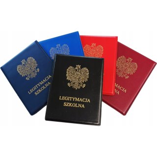 Okładka legitymacja szkolna II z orzełkiem LS21