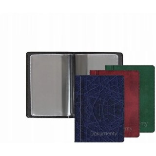 Okładka na dokumenty mini skóropodobna MIX (10szt) OD-00-03 BIURFOL