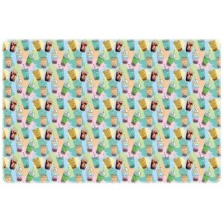 Podkład na biurko 58x38 z nadrukiem BUBBLE TEA NPB-02-37 BIURFOL