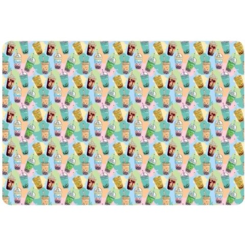 Podkładka do prac plastycznych A3 PP z nadrukiem BUBBLE TEA PSN-A3-37 BIURFOL