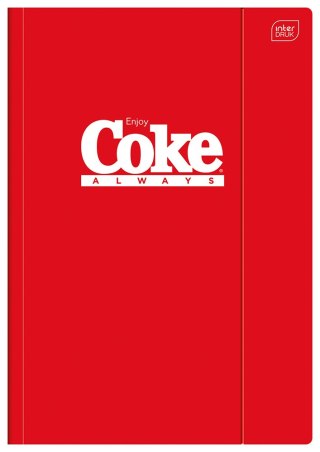 Teczka A4 z gumką Hybrid COCA COLA INTERDRUK