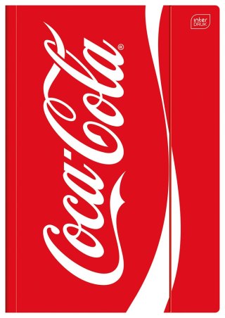 Teczka A4 z gumką Mat+UV COCA COLA INTERDRUK