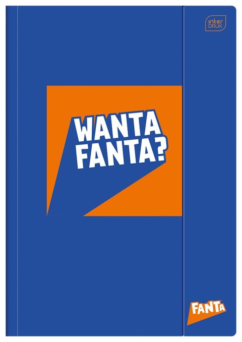 Teczka A4 z gumką Mat+UV COCA COLA INTERDRUK