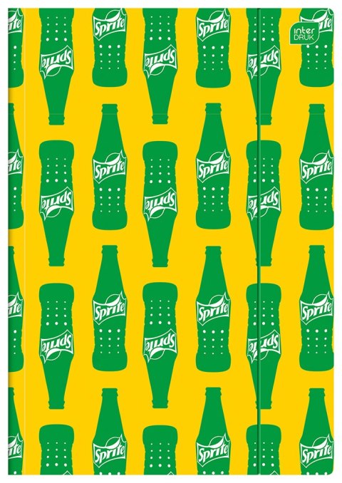 Teczka A4 z gumką Mat+UV COCA COLA INTERDRUK