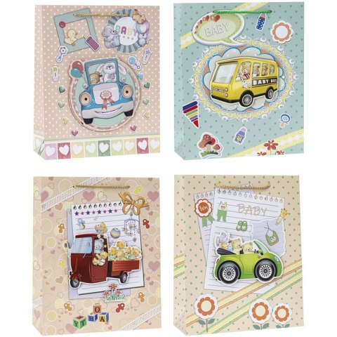 Torebka prezentowa 26x32x10cm TD-23167-3D-A4 ROZETTE