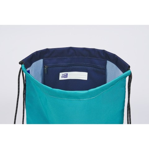 Worek na obuwie FUNKY Turkusowy 400196565 OXFORD