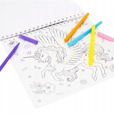 Zestaw kreatywny do kolorowania + pisaki DAY DREAMER 497701 STARPAK