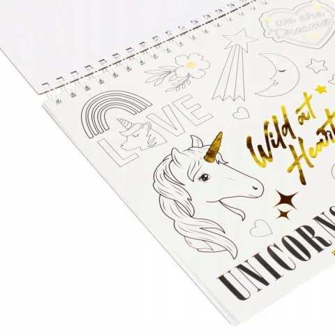 Zestaw kreatywny do kolorowania + pisaki DAY DREAMER 497701 STARPAK